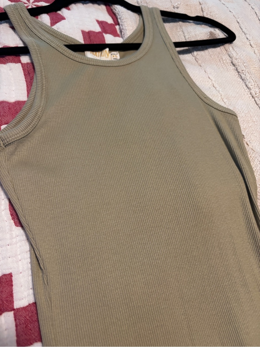 NATION Ribbed Tank Midi Dress - Picture 2 of 4